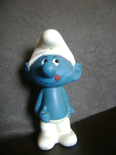 Figurine schtroumpf Peyo Fiba 1983 27 cm - Jeux & Jouets