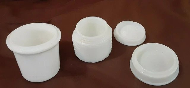 MACLAREN'S IMPERAL CHEESE. R.G.S.D. Trademark white glass jar and Woodbury 7 23