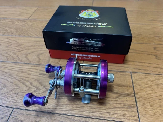 abu 5500cs ROCKET factory tuned パープル
