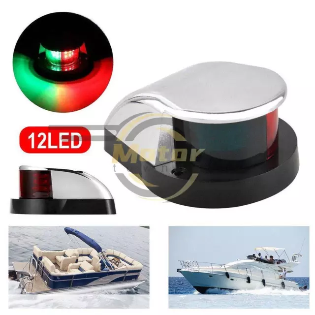 BOAT NAVIGATION LIGHTS Red and Green LED Marine Navigation Light Boat Bow  Light $13.31 - PicClick