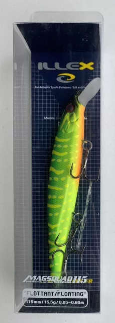 Illex Mag Squad 115 F Crazy Pike – Jackall Bros. Wobbler Jerkbait Zander Hecht