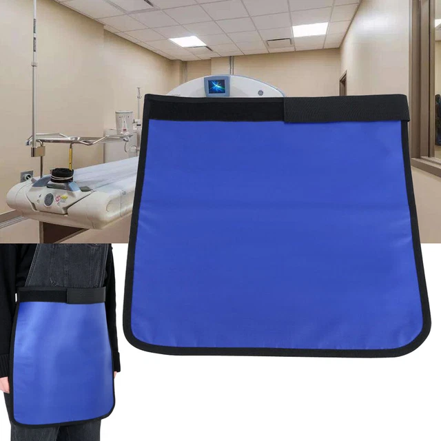 0.5mmpb Medical X-Ray Protective Radiation Shield Lead Half Apron Cover 45*45cm