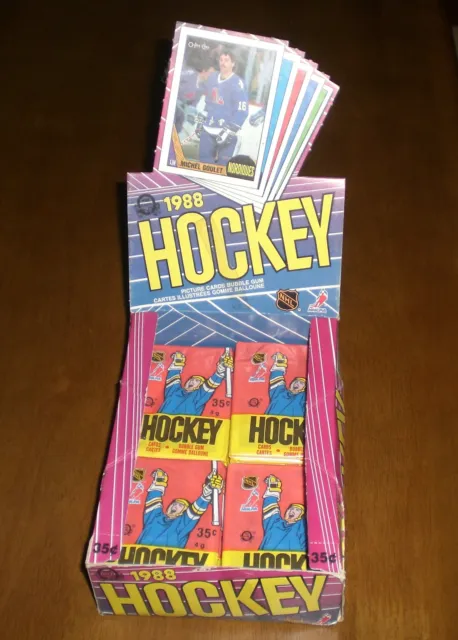 1987-88 OPC O-Pee-Chee Hockey Unopened Wax Pack