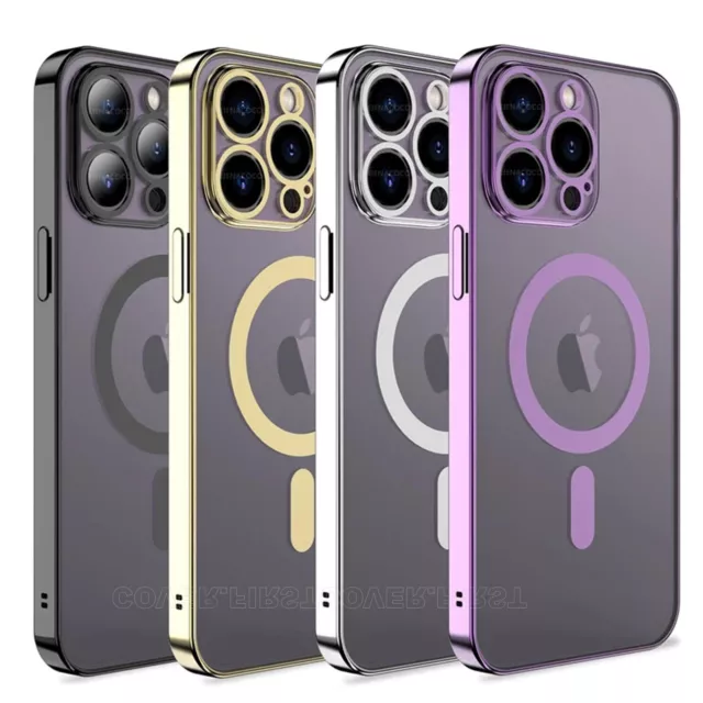 COVER MAGSAFE Iphone 11 12 13 14 Pro Max L' ORIGINALE CUSTODIA Magnetica