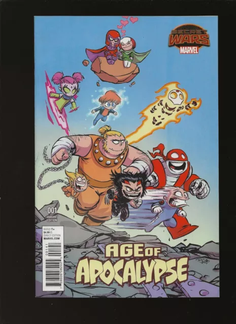 Age Of Apocalypse #1 Skottie Young  Variant Cover   Marvel Secret Wars X-Men
