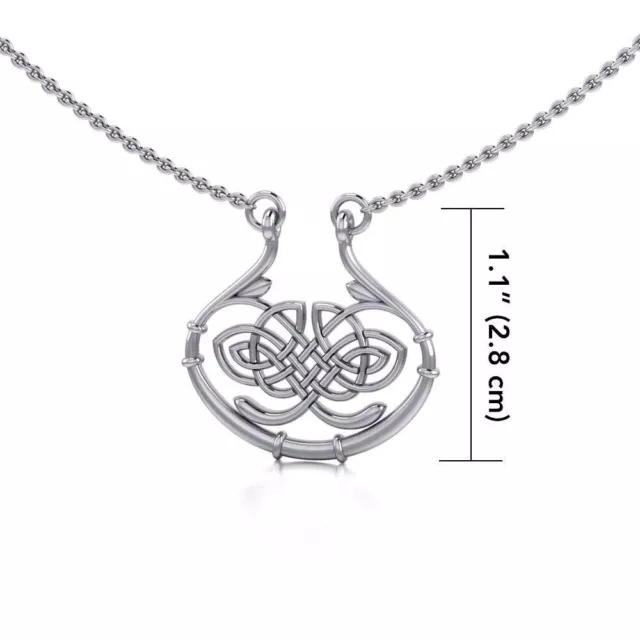 Celtic .925 Sterling Silver Necklace by Peter Stone Fine Jewelry Endless