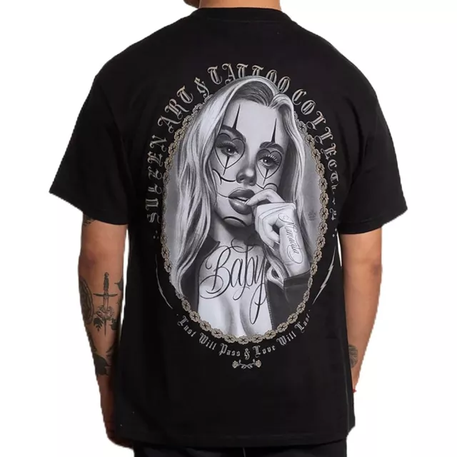 Sullen Homme Mamacita Standard Noir T-Shirt Vêtements Apparel Ta