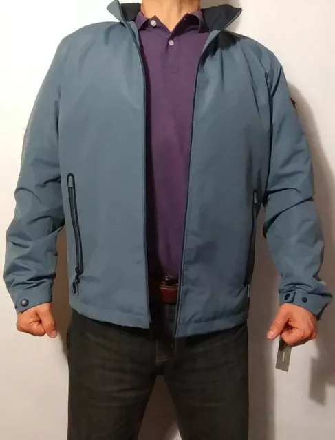 Neuf avec étiquettes veste coquille michael kors homme taille M, L couleurs alliage, rouge, chambray