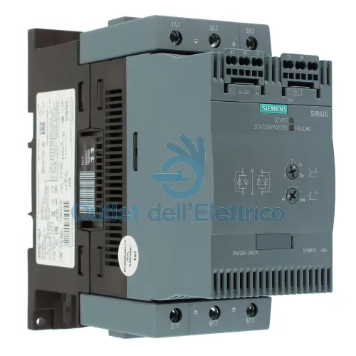 Siemens 3RW30472BB14 Softstarter Sirius S3 200-480VAC 106A 55KW Aus 110-230VAC/