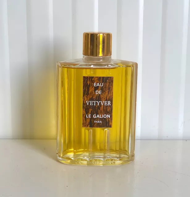 VINTAGE LE GALION 200ml EAU DE VETYVER FÜR HERREN 1960ER SPLASH SEHR SELTEN LESEN