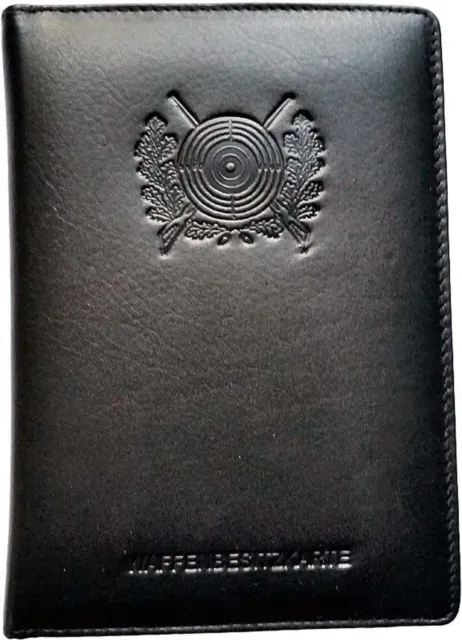 WBK - ETUI - Brieftasche aus feinstem Rindsleder Schützenetui