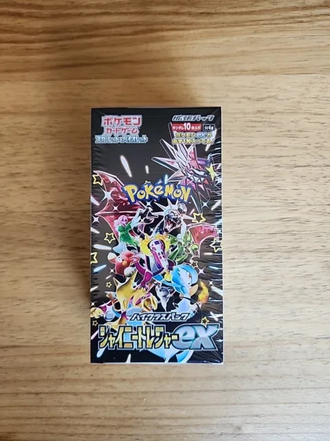 Shiny Treasure ex Pokémon Booster Box Japanese Scarlet & Violet Sealed