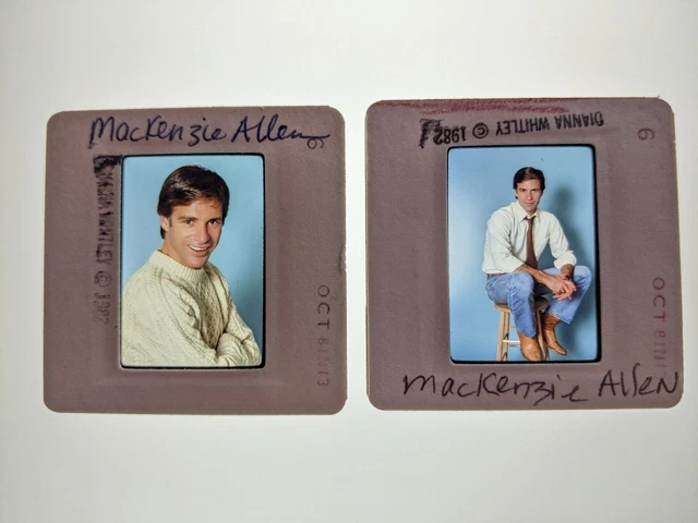 Dw5-432 Mackenzie Allen Lot (2) 35Mm Orig Slide Via Dianna Whitley