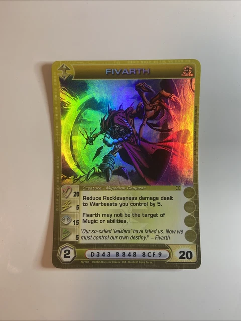 Chaotic Card Fivarth Max Energy