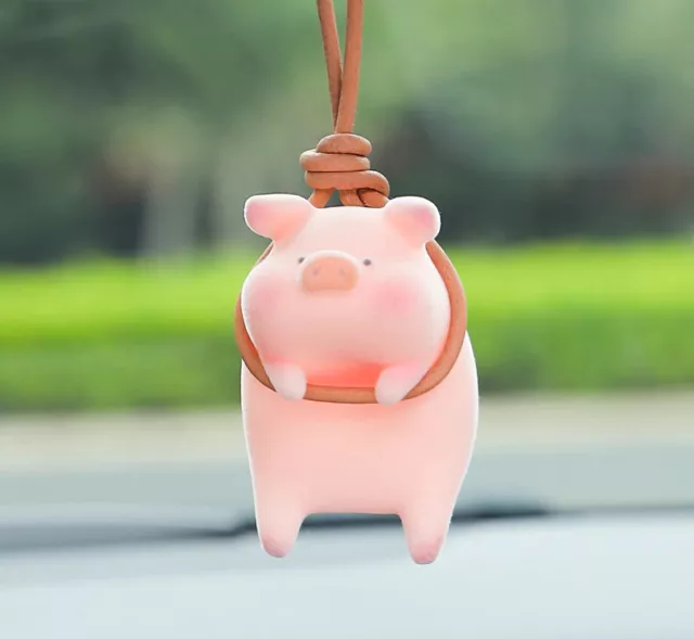 CAR INTERIOR ORNAMENTS Cartoon Cute Animal Pendant Hanging Decor Accessories  $6.44 - PicClick AU