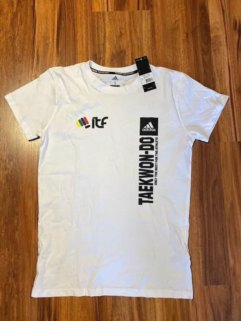 Final SALE! adidas Community 22 T-Shirt Taekwondo weiß, adiCLTS21-ITF-SMU