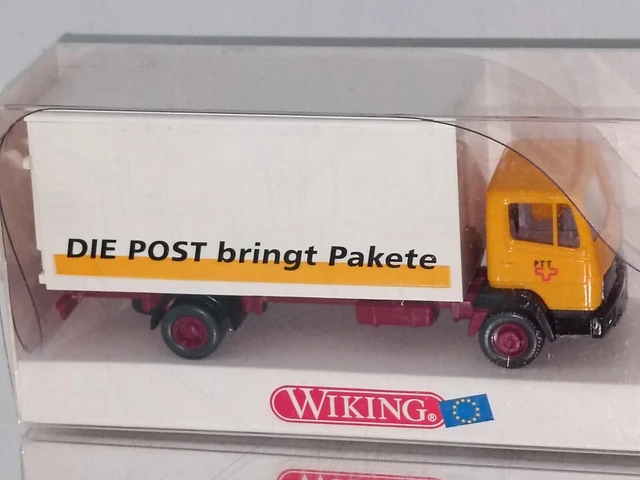 Wiking - Mercedes LP 814 , " Schweizer Post " - 552 04 -  OVP - Neuwertig - HS