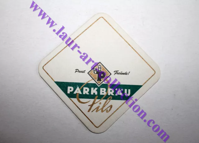 Parkbrau Pils - Ancien Sous Bock, Dessous Verre Biere Alcool - Bier Beer Coaster