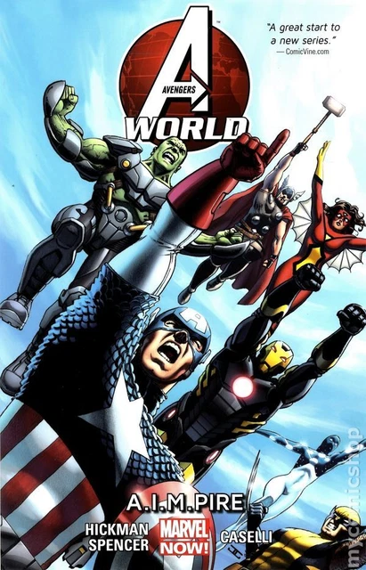 Avengers World TPB #1-1ST VF 2014 Stock Image