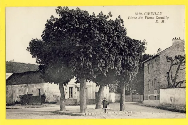 cpa Vue Rare 94 - CHAMPIGNY sur MARNE Place du Vieux COEUILLY