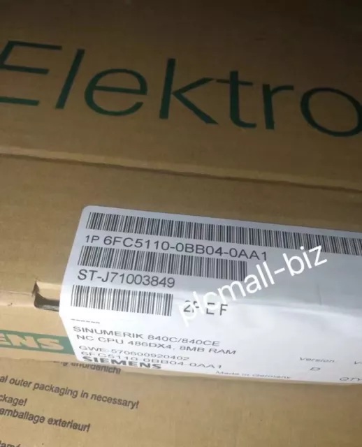1pcs 6FC5110-0BB04-0AA1 CNC accessories Brand new(DHL/FEDEX)Expedited Shipping