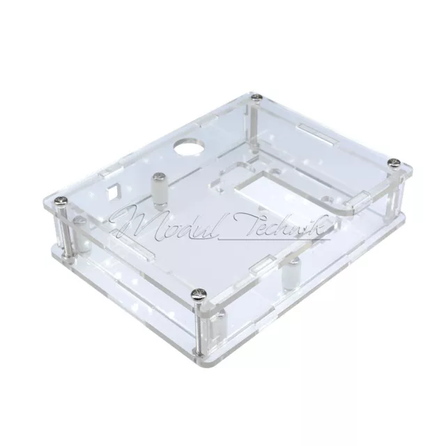 Clear Acrylic Case Shell Housing For LCR-T4 Transistor Tester ESR SCR/MOS PNP