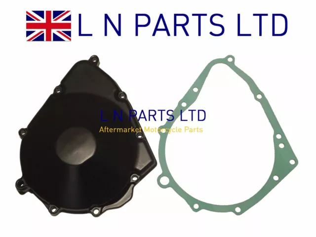 Suzuki GSF600 F Bandit Crankcase / Stator, Left Engine Cover & Gasket 1995-2005