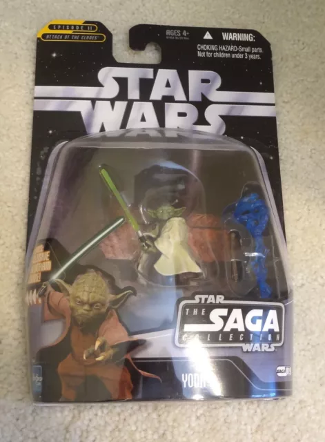 Star Wars 2006 "Yoda"  Saga Collection 019 Episode Ii-Attack Of The Clones-Holo