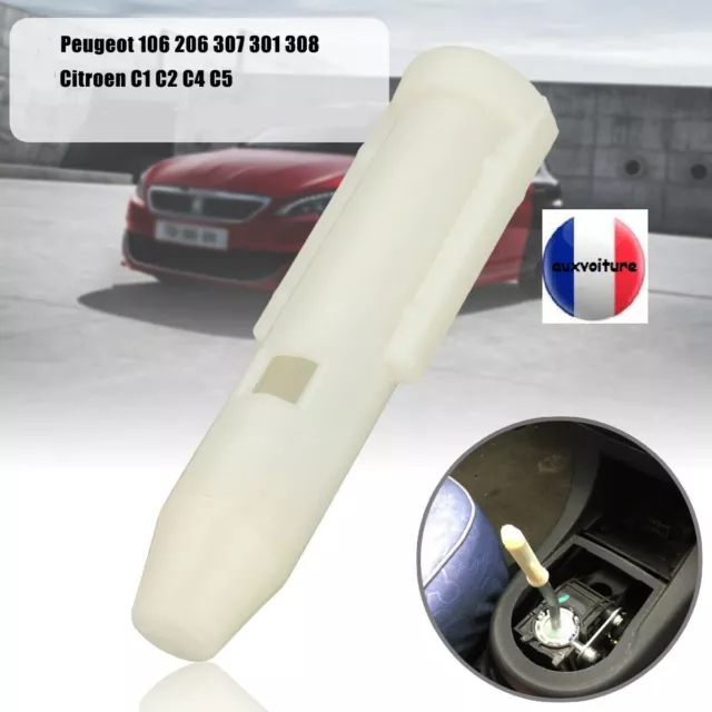Pommeau + cône levier de vitesse pour Peugeot 106 206 306 406 806 1