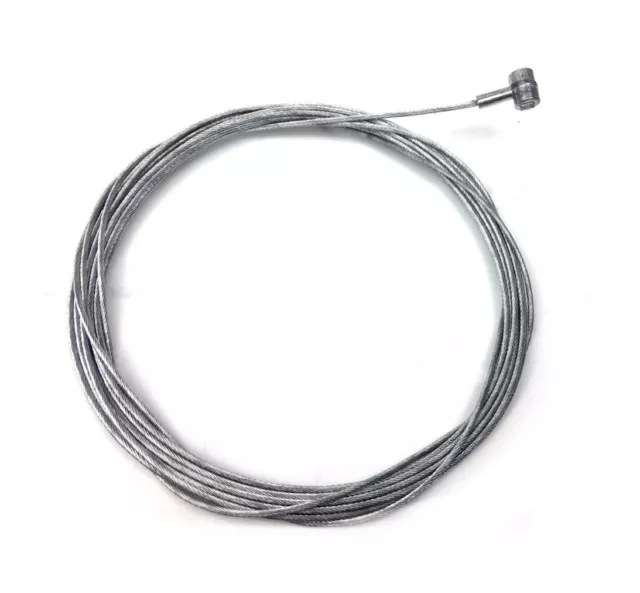 Motorbike Scooter Universal Extra Long Throttle Cable Inner 3.3M - Nipple At Top