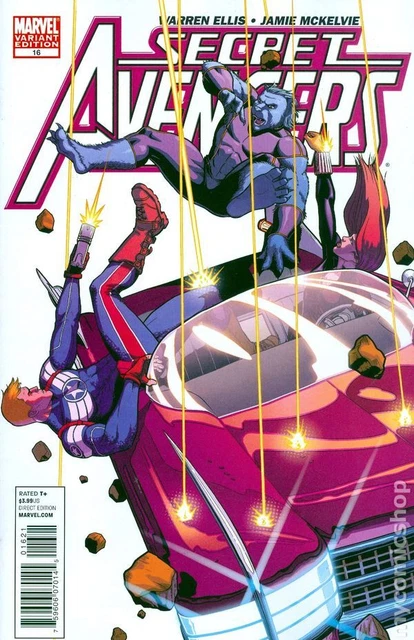 Secret Avengers #16B NM 2011 Stock Image