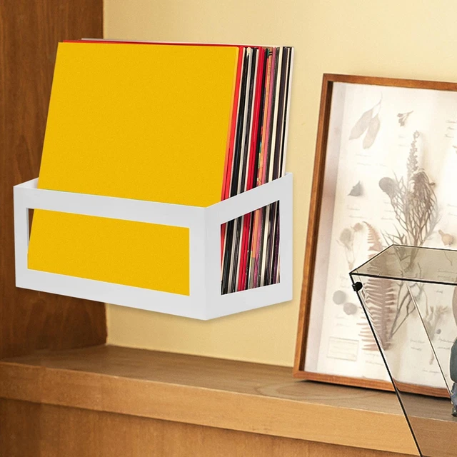 Support Mural Disques Vinyles 12 Pouces FLATE® - Étagère Design Pour Collection Vinyle