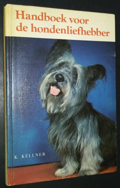 Handboek voor de Hondenliefhebber by K Kellner Silky Terrier Cover Book in Dutch