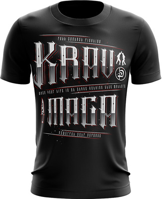 Krav MAGA-sistema di combattimento israeliano T-shirt, MMA, Arti Marziali Miste