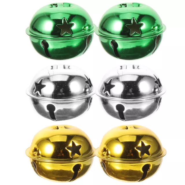 6pcs Colorful Pet Bell Charms for Collars - DIY Crafts & Decorations-QV