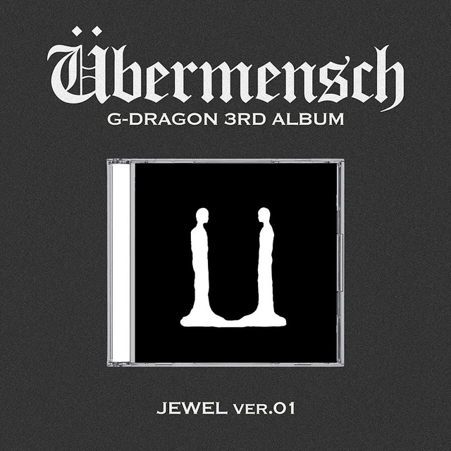 G-DRAGON - UBERMENSCH WHITE VERSION - New CD - K1398z $32.60