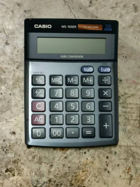 Calcolatrice Da Tavolo - Casio Ms100
