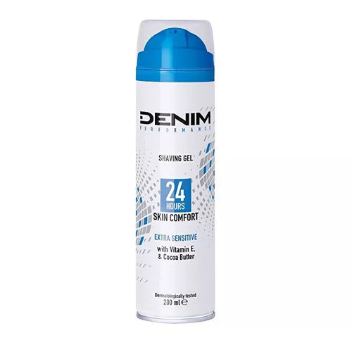 Denim Extra sensitive shaving gel uomo 200ml