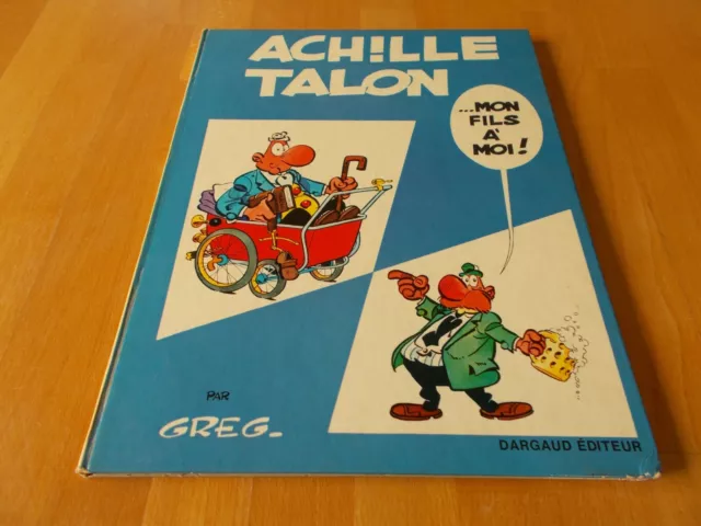 Bd Achille Talon Tome 4 En Eo Greg / Dargaud  Be