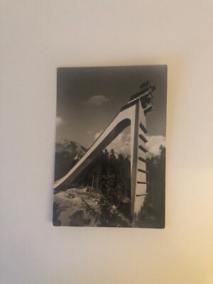 cartolina del trampolino olimpionico zuel di cortina veneto belluno 
