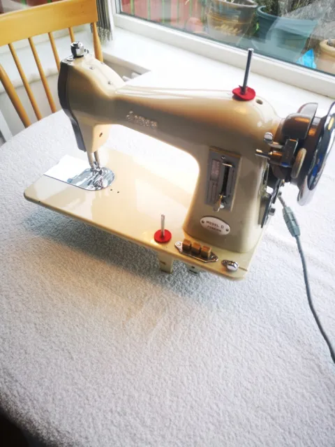 Vintage Jones Sewing Machine Foreign Model D Good Working order
