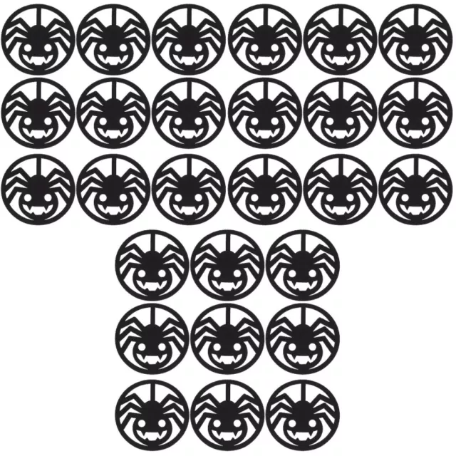 36 Pcs Platzdeckchen Esstisch Matten Halloween-Dekoration Spinne