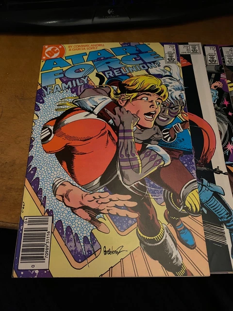 Atari Force issues 2, 4, 6, 7, and 14 (DC 1984-1985) 3