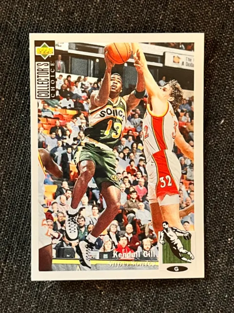  1995-96 Upper Deck Collector's Choice European Stickers  Basketball #52 Sarunas Marciulionis Seattle SuperSonics 2 1/4 Inch Wide by  3 1/4 Inch High Album Sticker : Collectibles & Fine Art