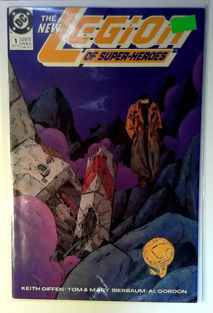 Legion of Super-Heroes #1 DC Comics (1989) VF- 4th Series 1st Print Comic Book