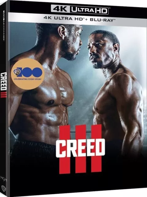 Creed 3 4K Ultra- HD (2023) 2 blu ray Pre Order