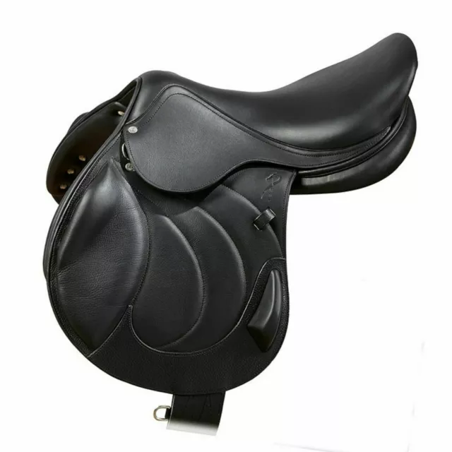 New English Horse Close Contact Saddle, Jumping Size 15" To 18"