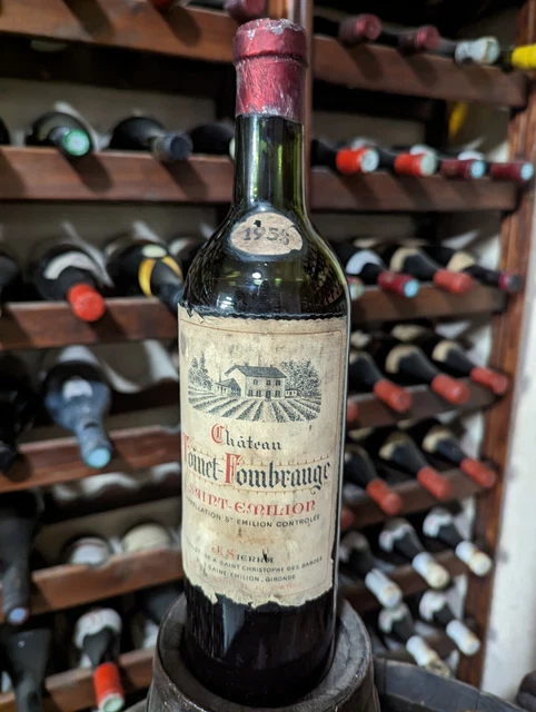 EXCEPTIONNEL - SAINT-EMILION - 1955 - CHATEAU TOINET FOMBRAUGE - 68 ans -  AOC