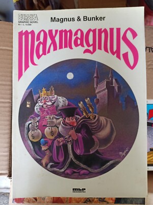 MAXMAGNUS editoriale  MAX BUNKER N.6 usato eureka poket completo 