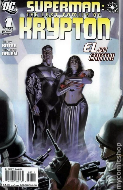 Superman The Last Family of Krypton #1 VF- 7.5 2010 Stock Image